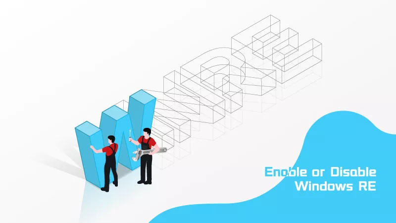 Ativar ou desativar o ambiente de recuperação do Windows no Windows 10 e 11