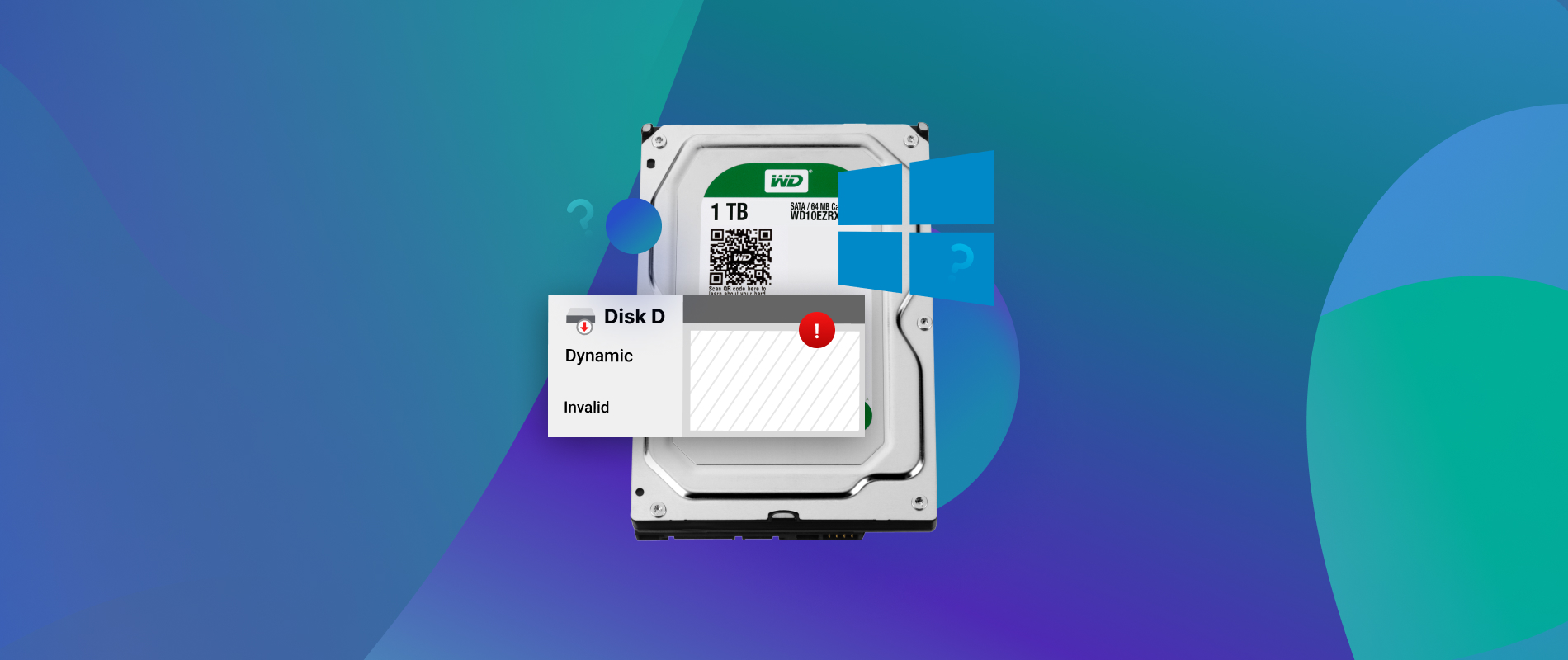 Comment corriger le disque dynamique est une erreur invalide sur Windows