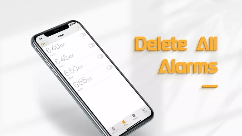 Πώς να διαγράψετε όλους τους συναγερμούς στο iPhone ταυτόχρονα;