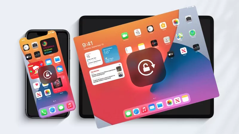 Kaip pasukti ekraną „iPhone“/„iPad“ ir užrakinti ekrano pasukimą