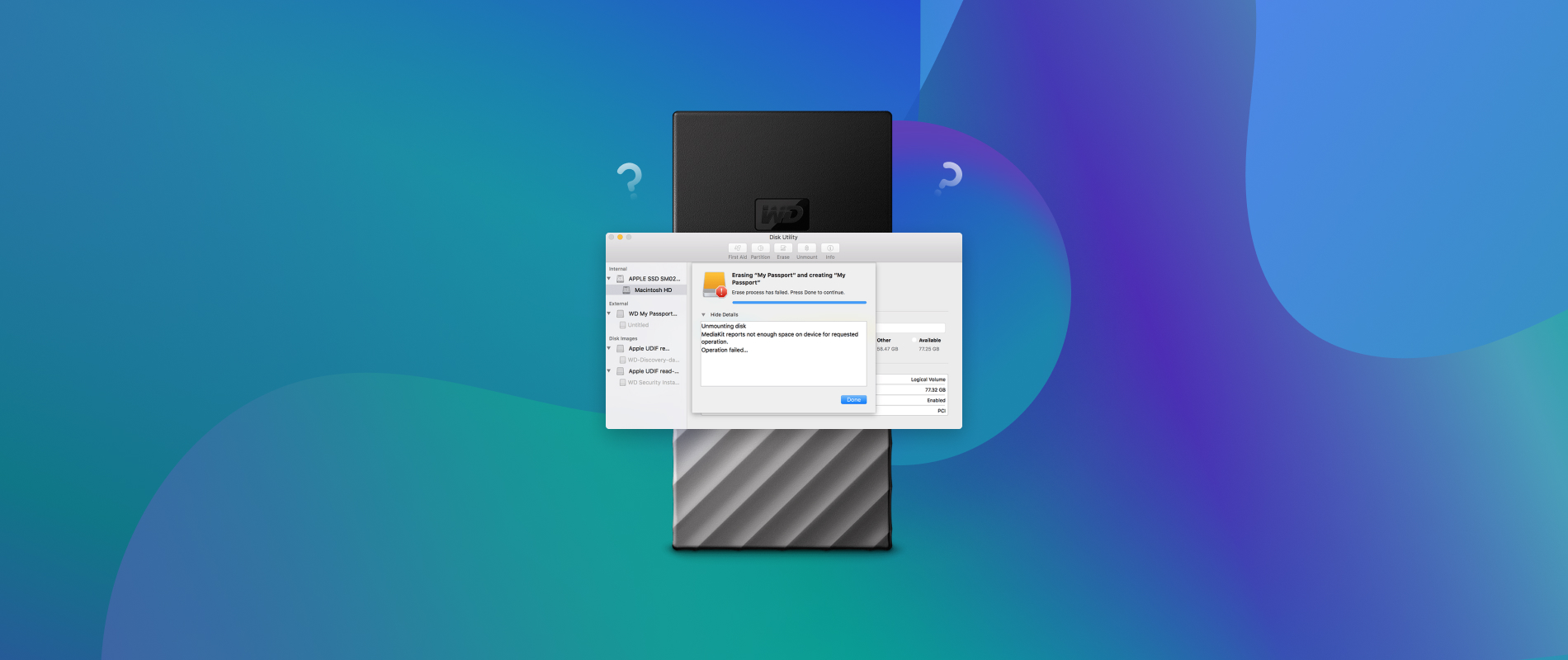 Cómo solucionar: WD mi pasaporte no aparece en una Mac