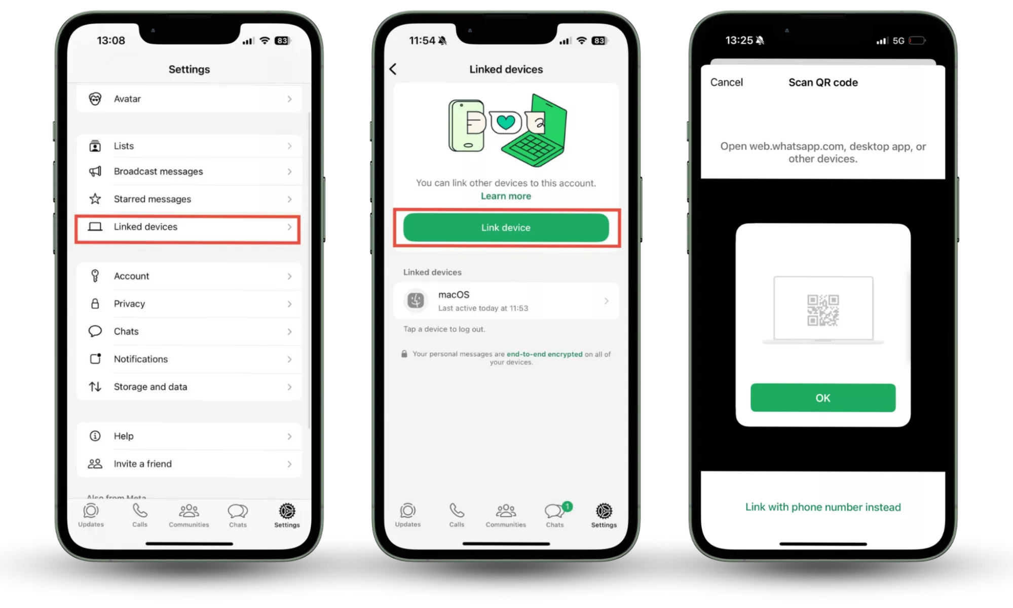 Kan någon se mina WhatsApp