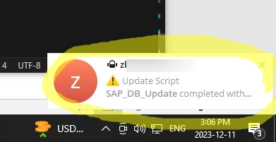 Senden Sie Telegrammnachrichten aus einem PowerShell