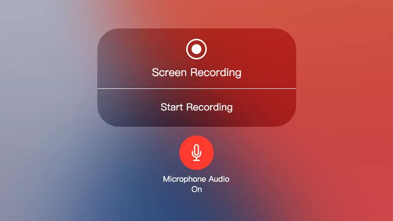 So nehme ich meinen Bildschirm mit Sound auf dem iPhone auf