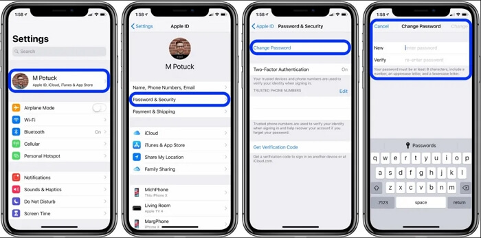 Podmínky hesla Apple iCloud: Jak resetovat heslo Apple ID