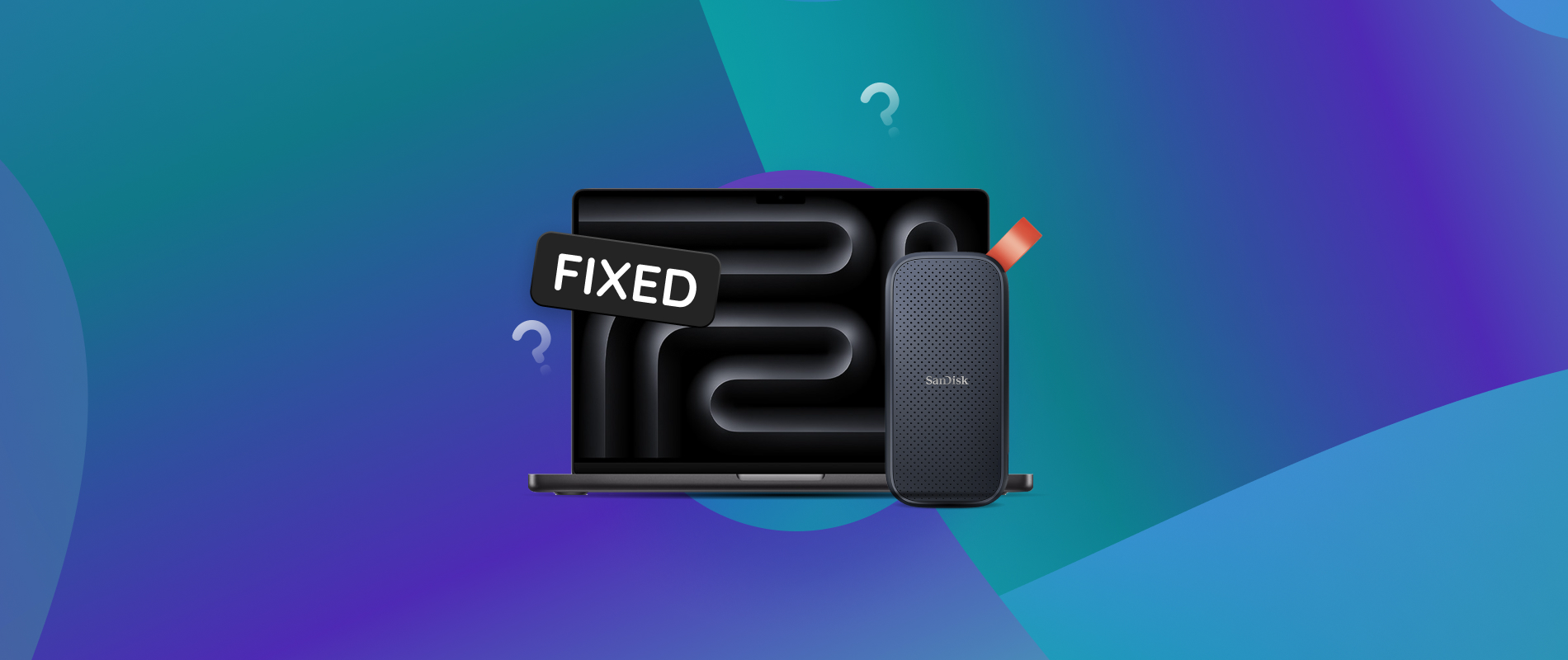 Comment réparer le SSD portable Sandiks non détecté par Mac