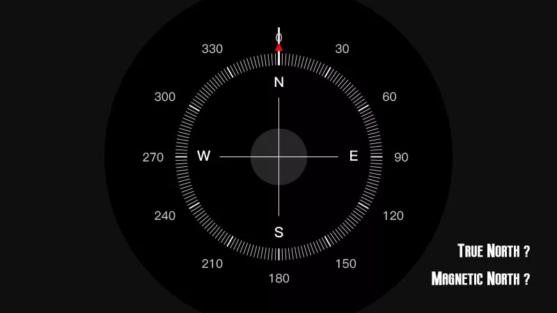 Mostrar verdadero Norte en lugar de Magnetic North en iPhone/iPad