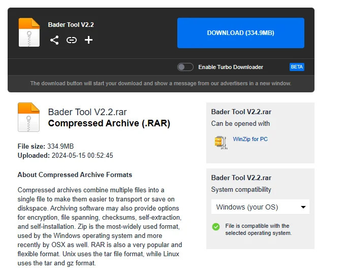 Bader Tool v2.6 et meilleure alternative en 2025
