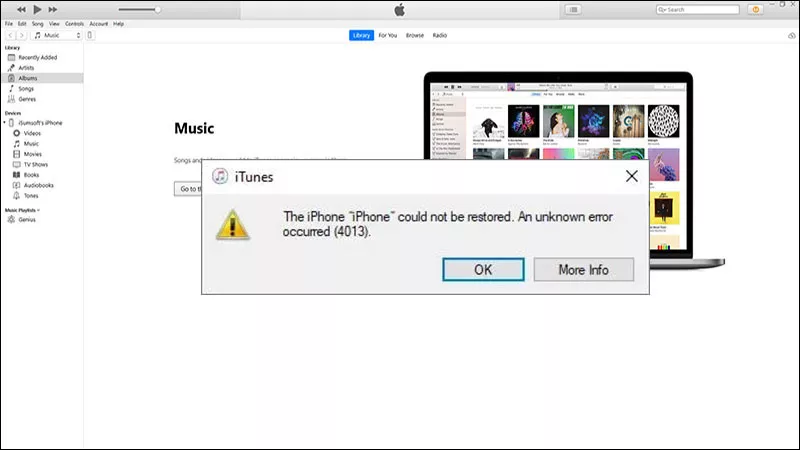 7 formas de corregir el error del iPhone 4013