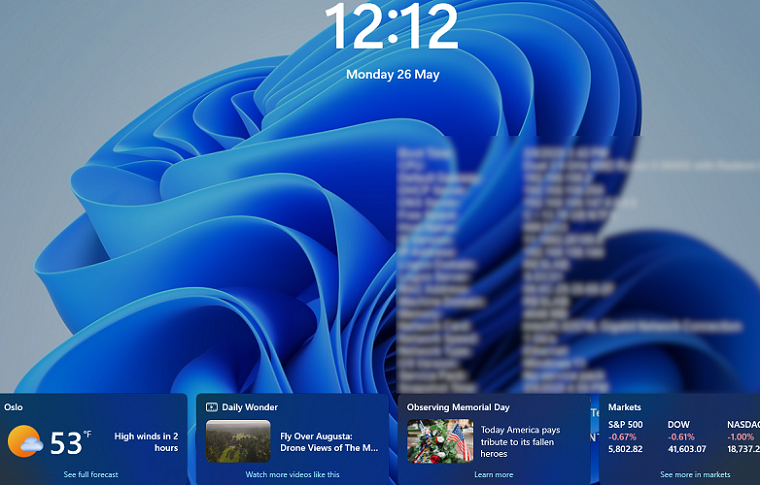 Deshabilite los widgets de la pantalla de bloqueo en Windows 11