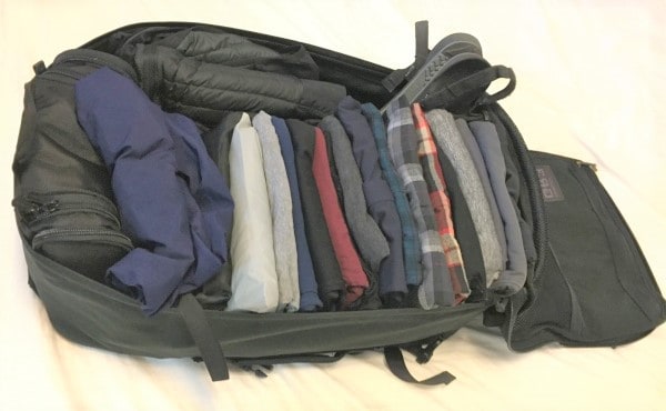 Min fortsatte bare pakkeliste i et år med reiser verden rundt