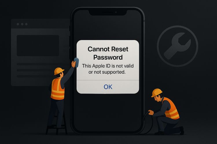 Esta ID de Apple no es válida o no es compatible [por qué y cómo solucionar]