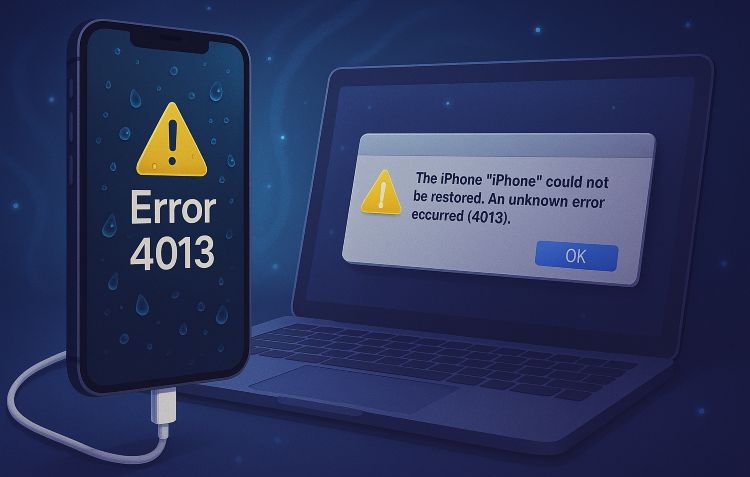 10 correções para erro de iPhone 4013