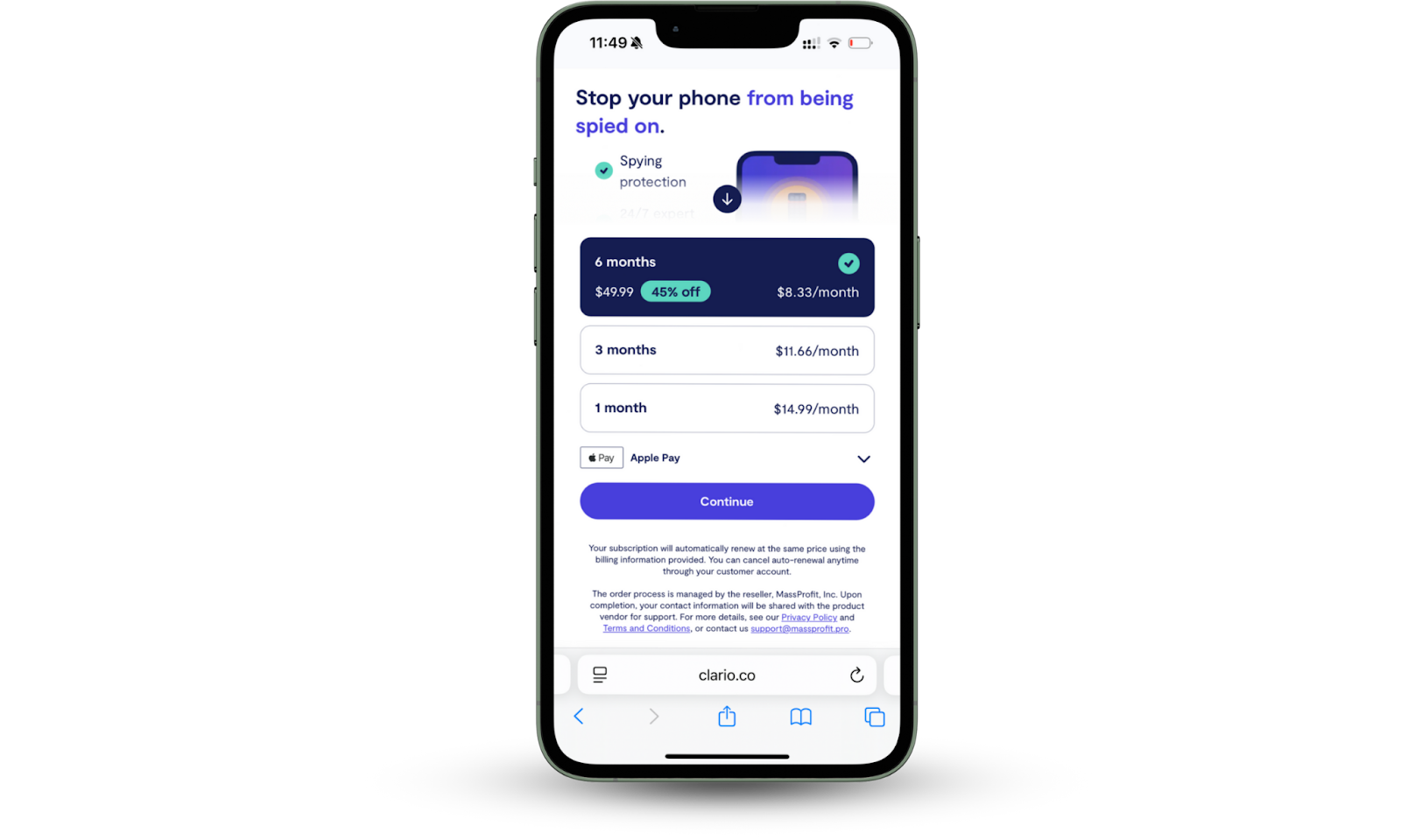 El mejor antispyware para iPhone