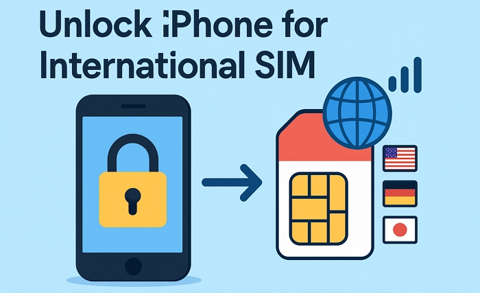 Cómo desbloquear iPhone para tarjeta SIM internacional [paso a paso]