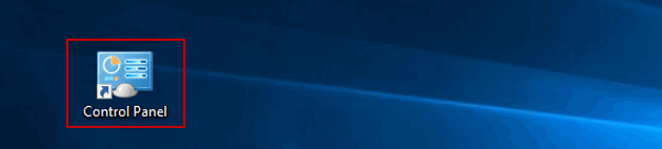 Créer un raccourci du panneau de configuration sur le bureau Windows 10