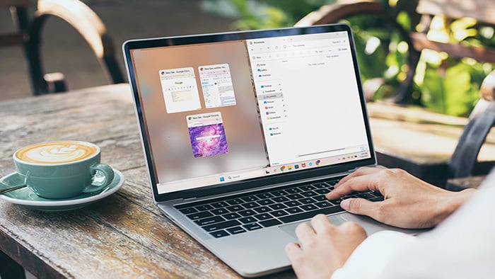 PC またはラップトップで画面を分割する方法 (Windows 10 および 11)