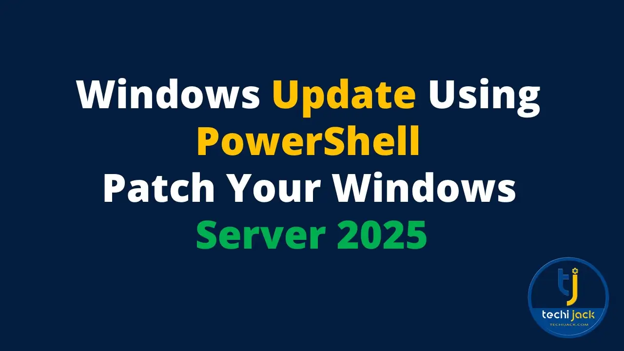 Actualización de Windows con PowerShell