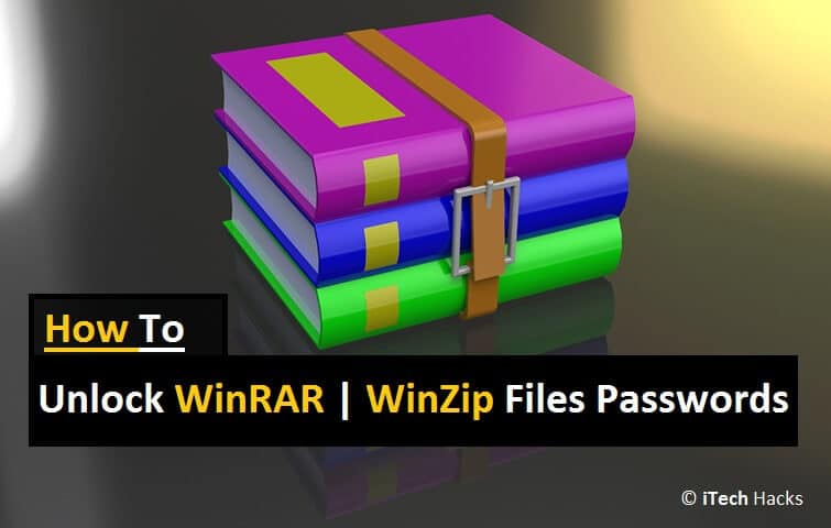 WinZip または WinRAR ファイルのパスワードのロックを解除する方法