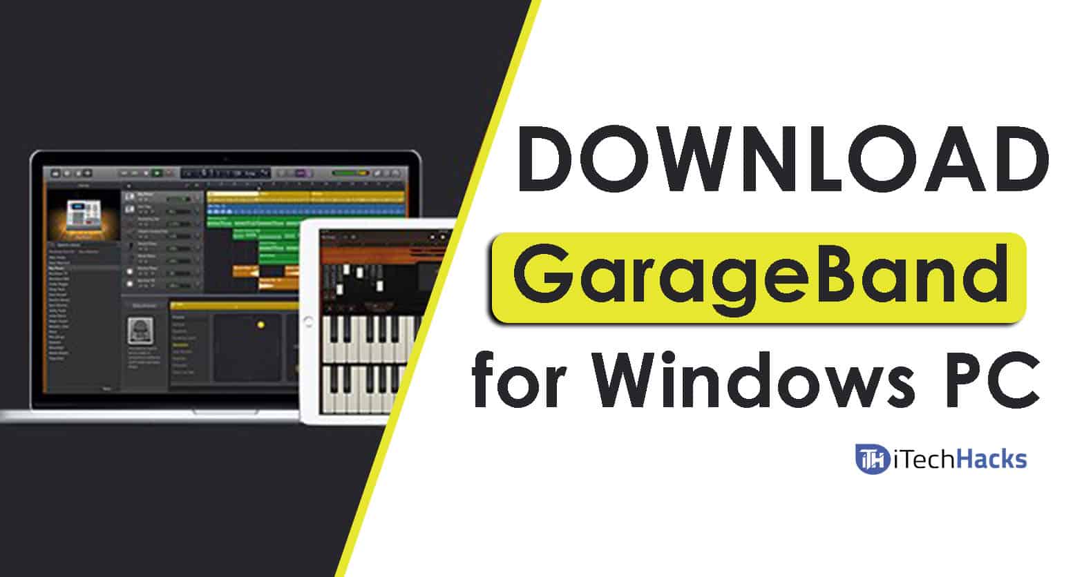 Завантажте та встановіть GarageBand на Windows XP/7/8/10 (безкоштовно)