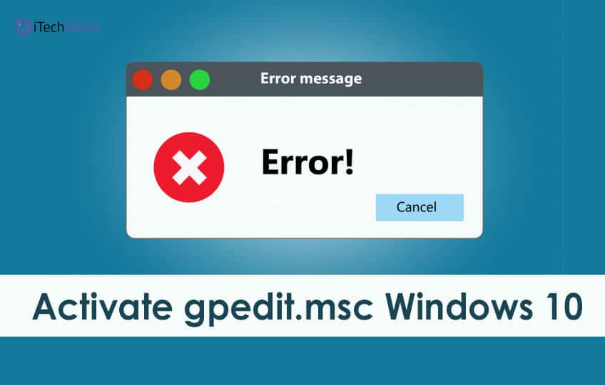 Kaip suaktyvinti gpedit.msc sistemoje „Windows 10“ arba „Windows 11“.