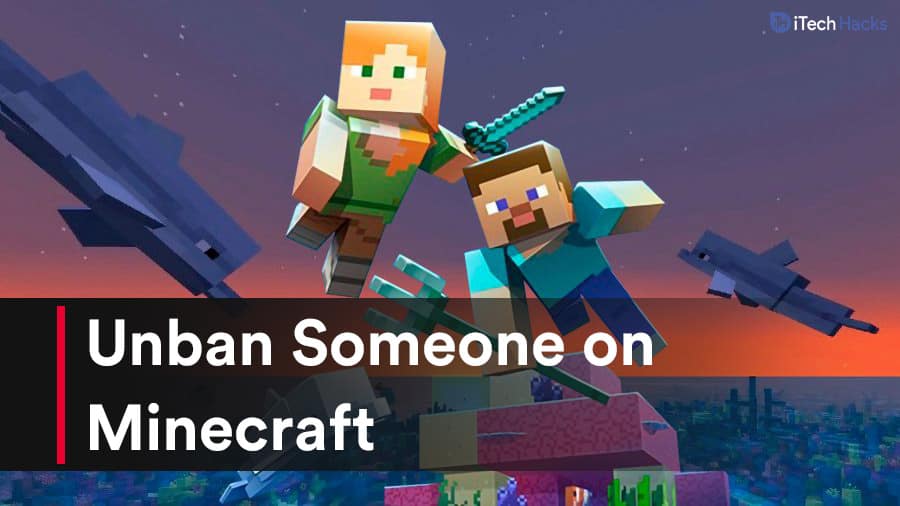 Hoe iemand op Minecraft-servers te verbannen