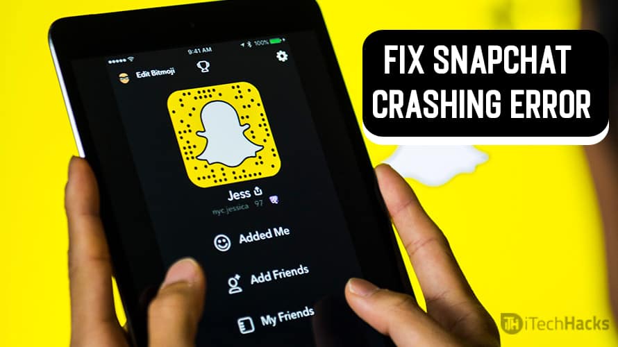 Como consertar o Snapchat continua travando no Android/iOS (2024)