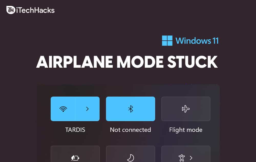 Slik fikser du fast flymodus i Windows 11