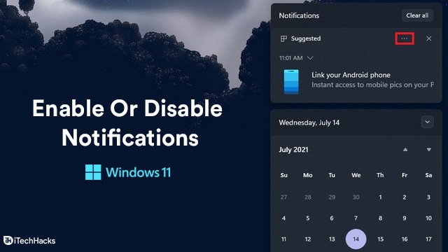 Cum să activați sau să dezactivați notificările pe Windows 11