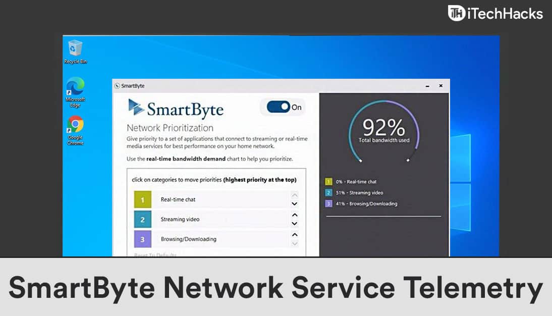 Napraw telemetrię usługi sieciowej SmartByte w systemie Windows 11