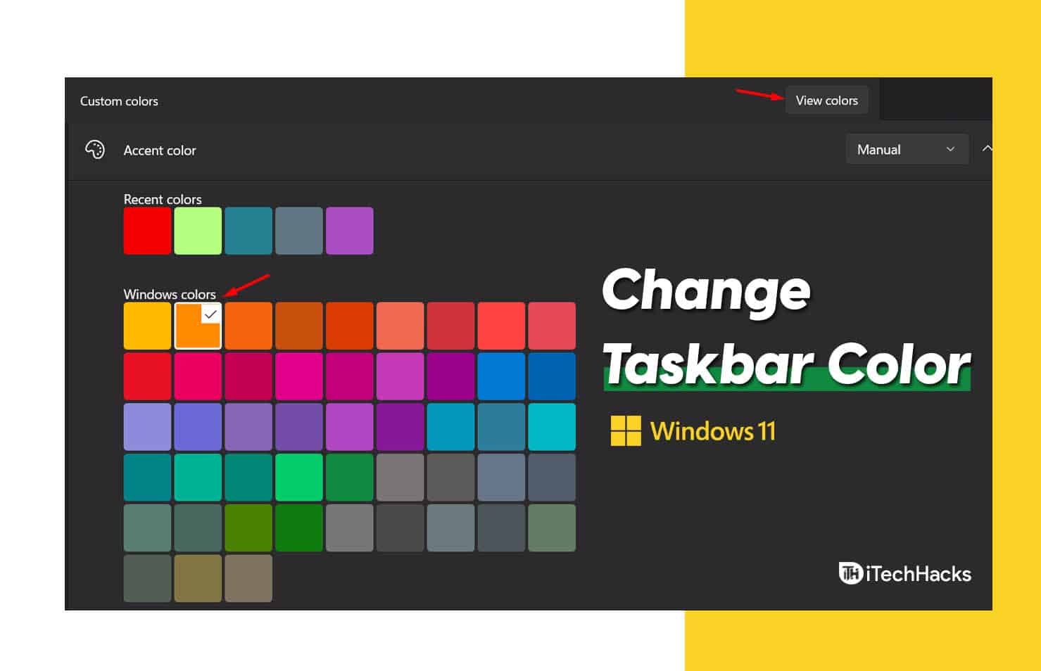 Come modificare il colore della barra delle applicazioni su Windows 11