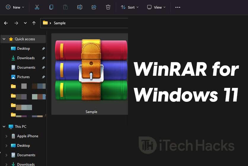 Windows 11 用 WinRar 