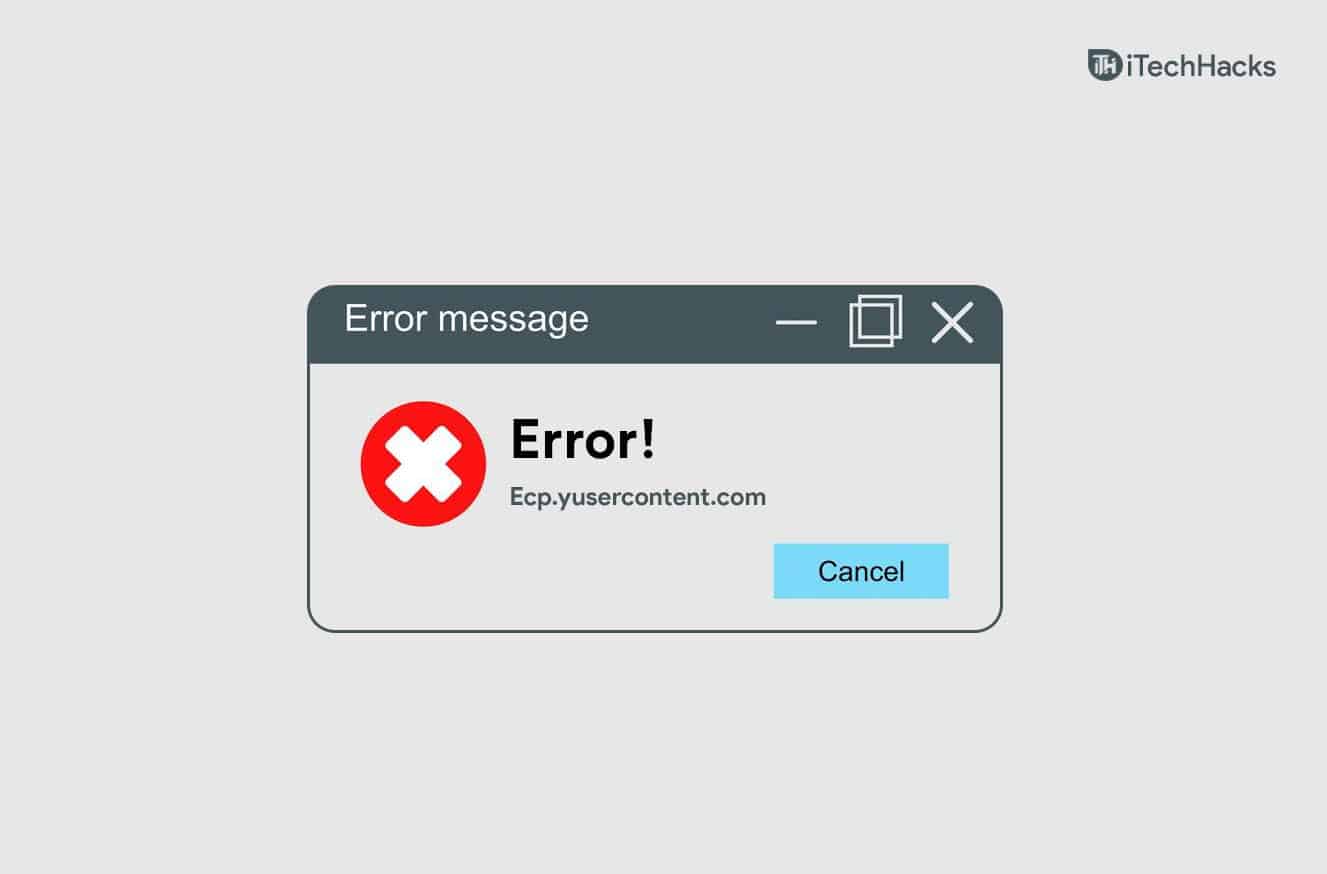 Como remover o Ecp.yuserContent.com do computador