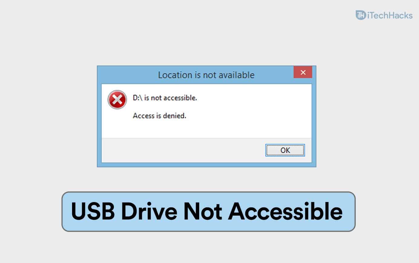 Como consertar unidade USB não acessível no Windows 10/11