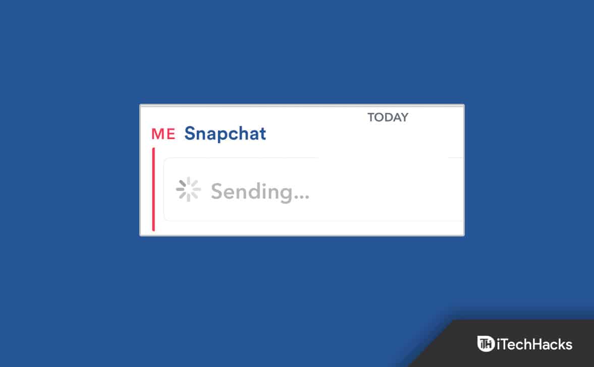 Come riparare Snapchat bloccato nell'invio di snap