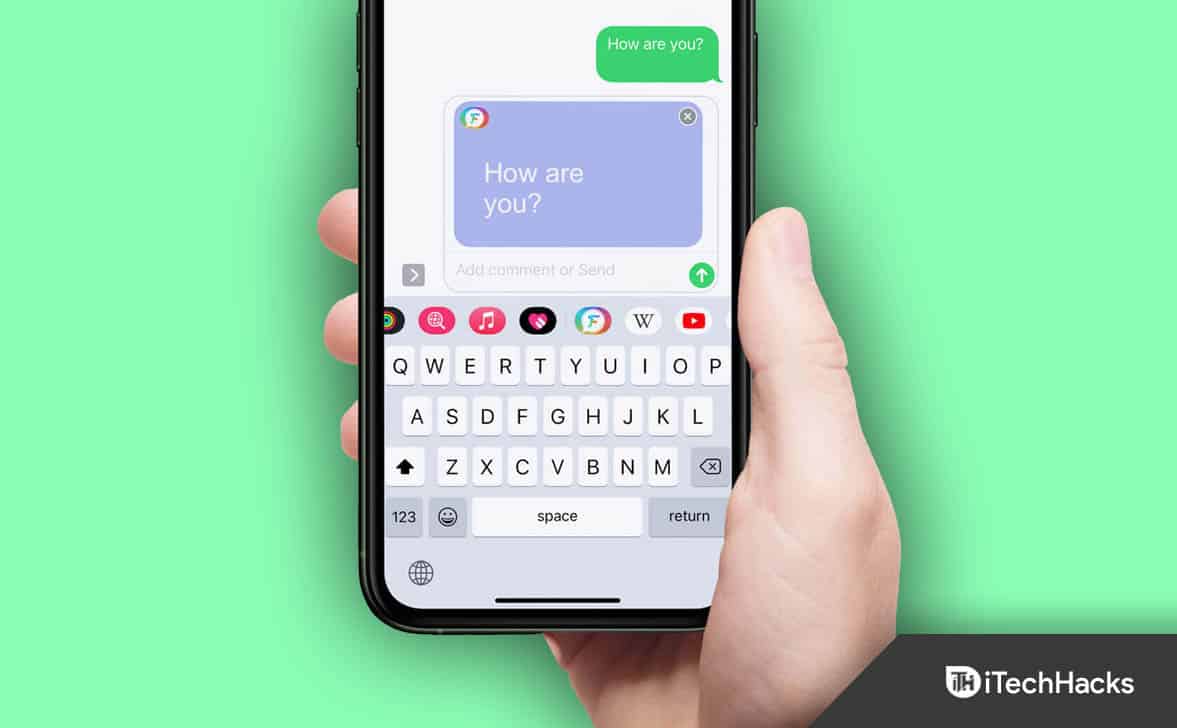 Cómo cambiar el color de la burbuja de iMessage o mensaje de texto