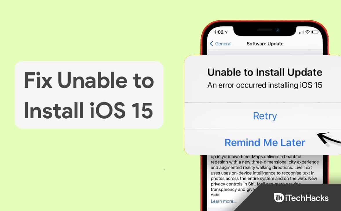 Top 7 způsobů, jak opravit chybu Nelze nainstalovat iOS 16 (2024)