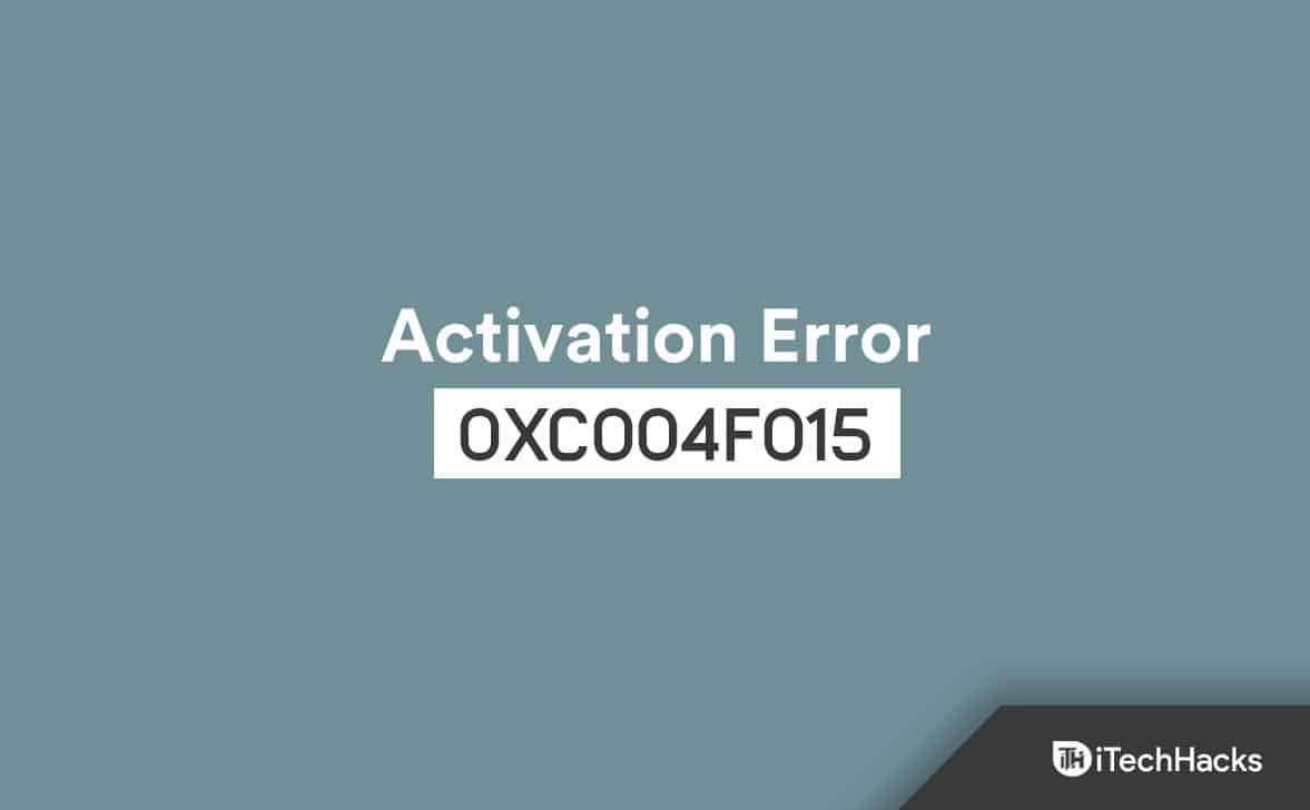 Як виправити помилку активації Windows 0xC004f015