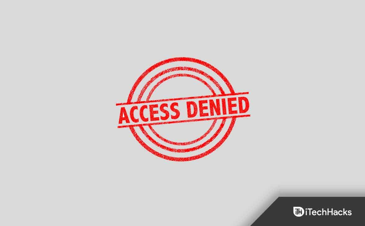 Як виправити помилку Access Denied на веб