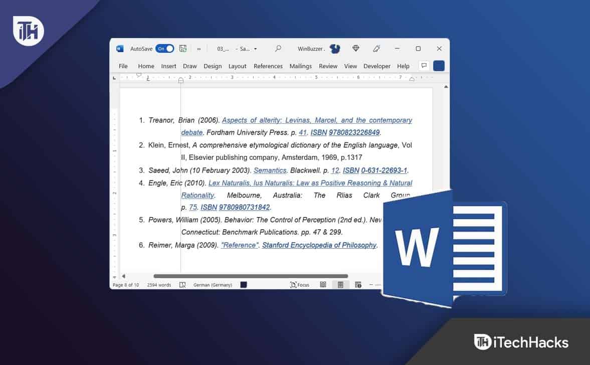 Como fazer recuo deslocado no Microsoft Word