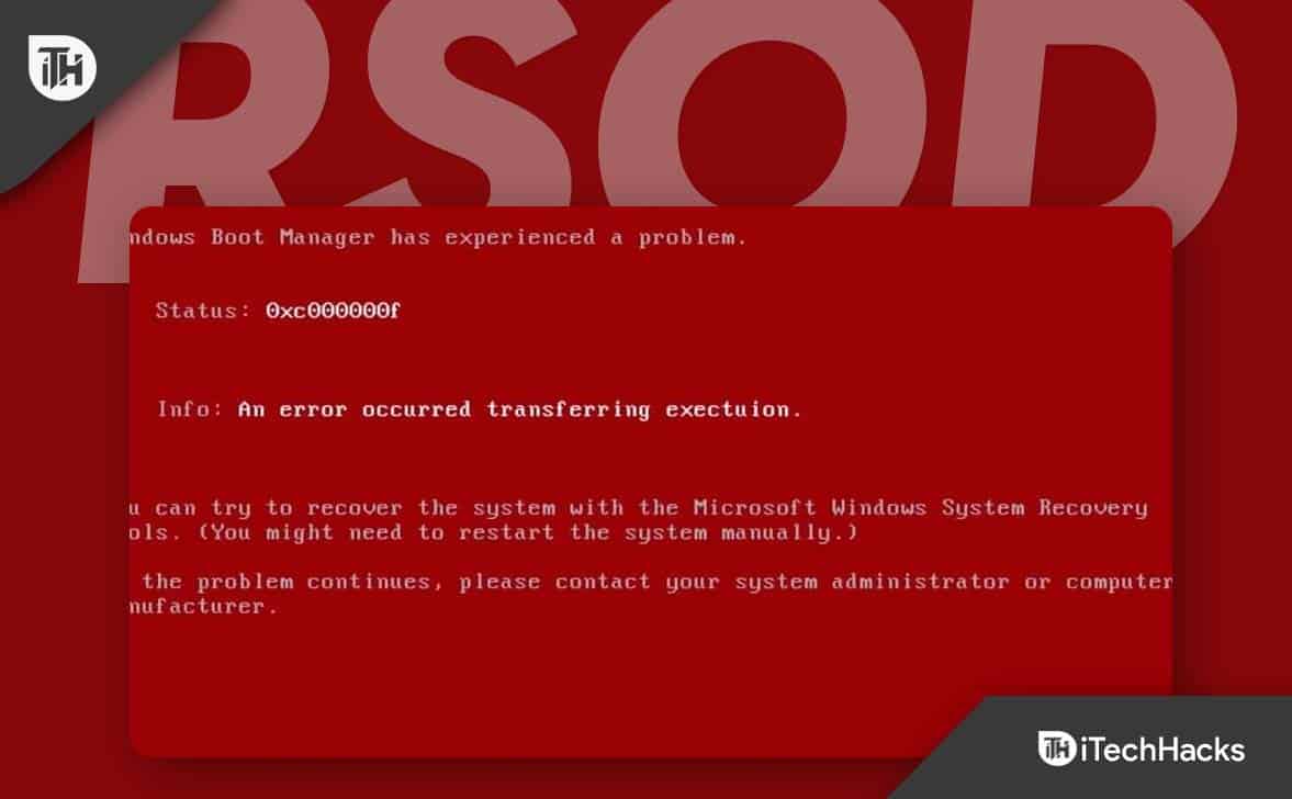 5 способів виправити помилку RSOD Red Screen of Death у Windows 10/11