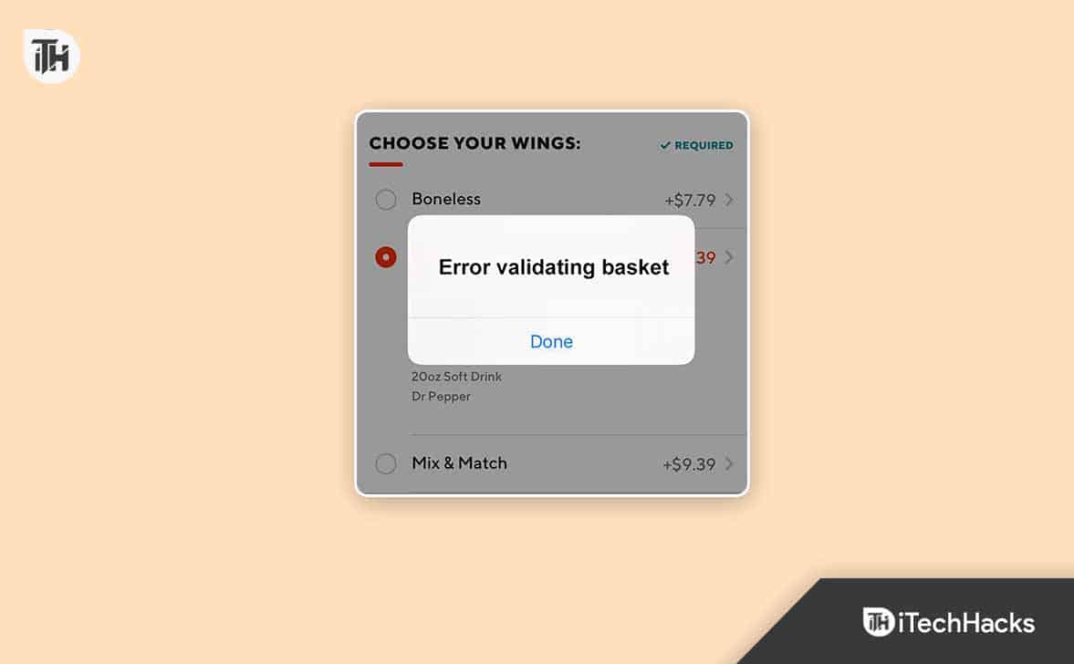 Android/iOS Uygulamasında Sepeti Doğrularken Doordash Hatası Nasıl Düzeltilir