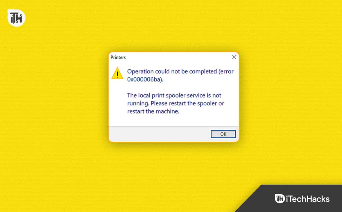 Corrige el error 0x000006BA Problema del código de Windows rápidamente