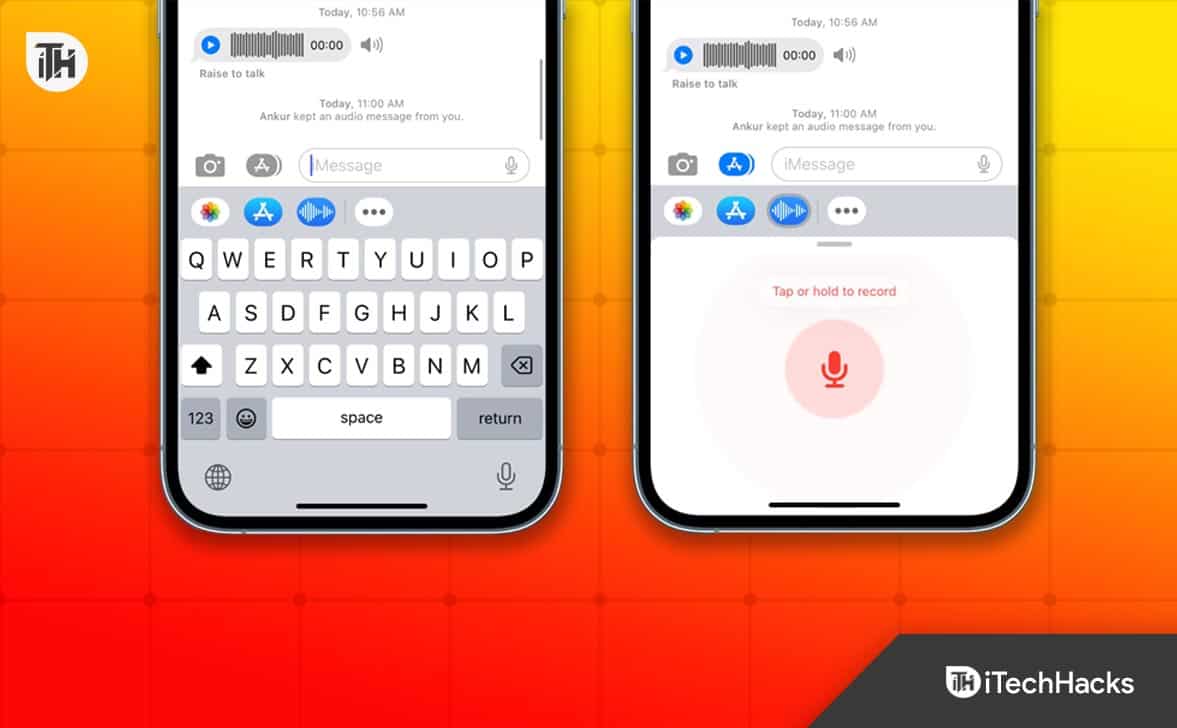 Comment envoyer un message vocal sur iPhone