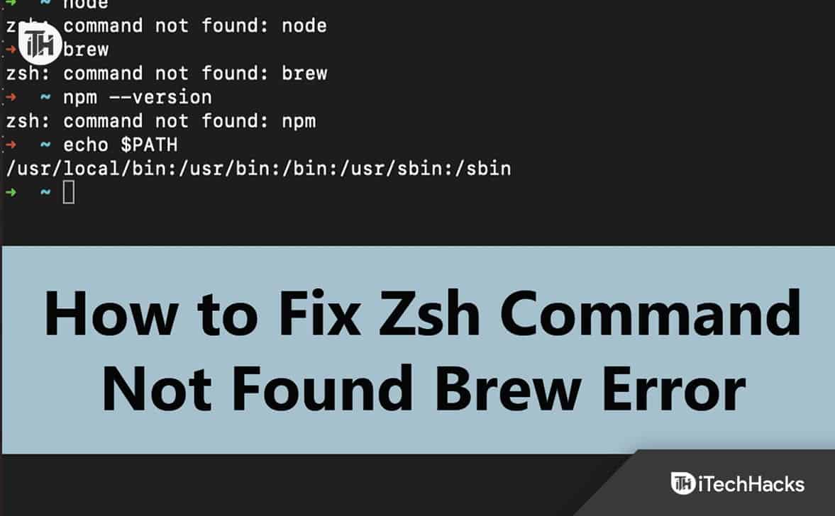 Como corrigir o erro ‘Command Not Found brew’ no Mac