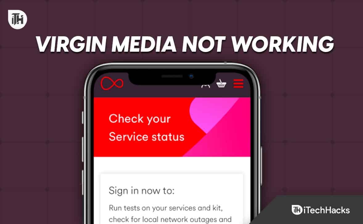 Como consertar o site da Virgin Media que não está funcionando