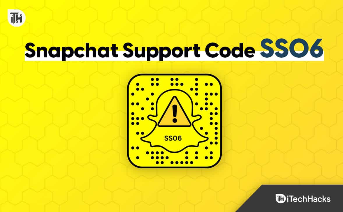 Cómo solucionar el código de soporte SS06 de Snapchat