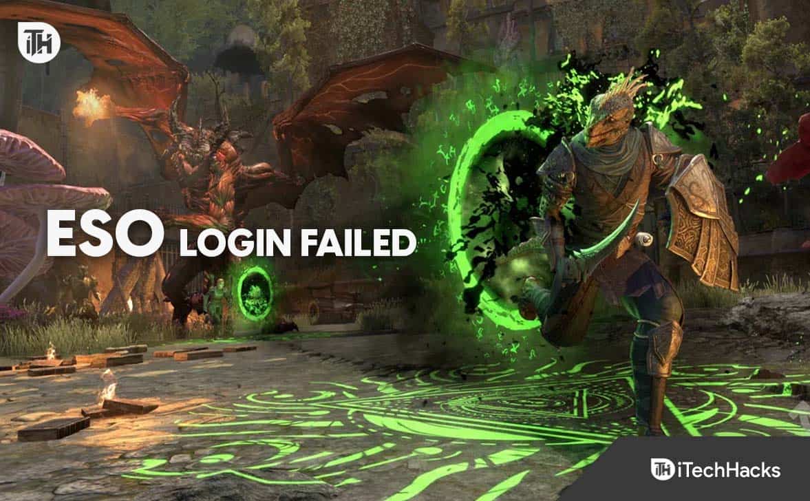 Arreglar el inicio de sesión de Elder Scrolls Online ESO fallido, no se puede iniciar sesión 2025