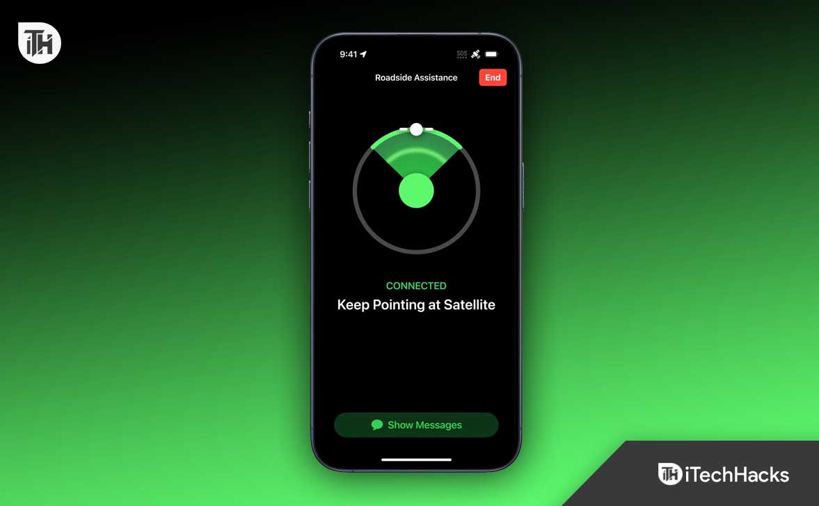 Como usar assistência rodoviária via satélite no iPhone 15