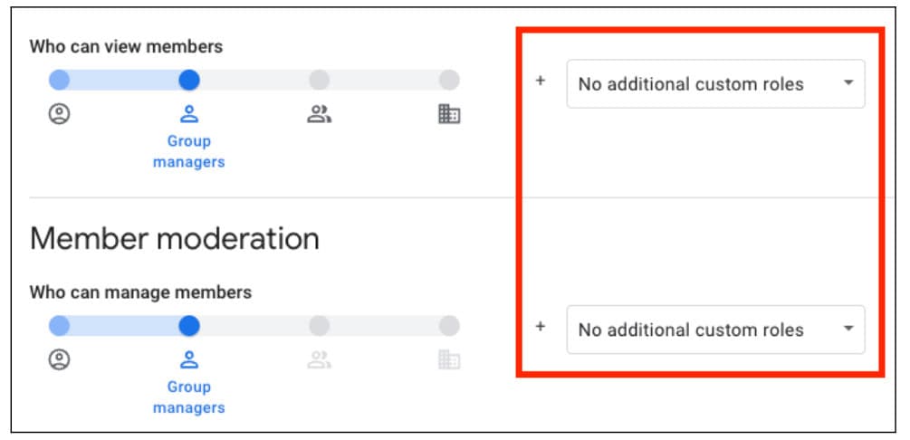 Grupos do Google para soltar funções personalizadas para controles de membros a partir de 15 de setembro